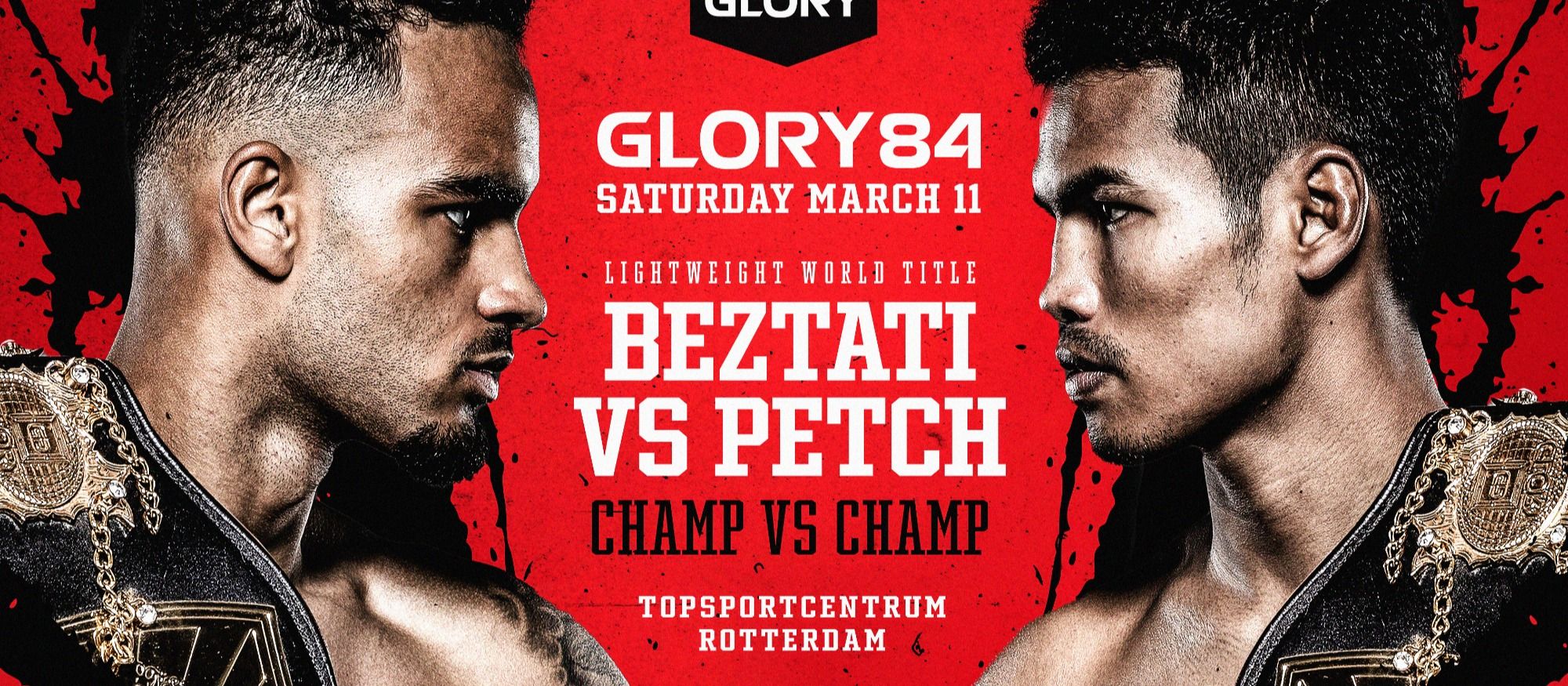 Tyjani Beztati vs Petch Kiatmookao set for GLORY 84 · Warrior Code